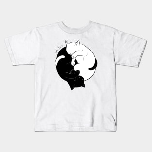 Eternal Cat Love Kids T-Shirt